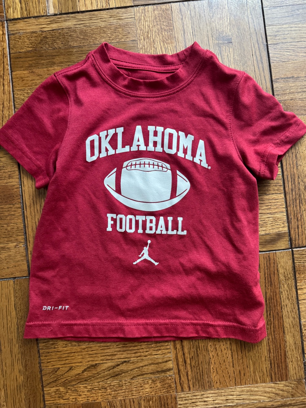 Nike Jordan Kids Oklahoma Football Dri-Fit Tee